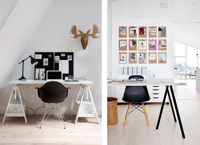 Home office Eames chair_black